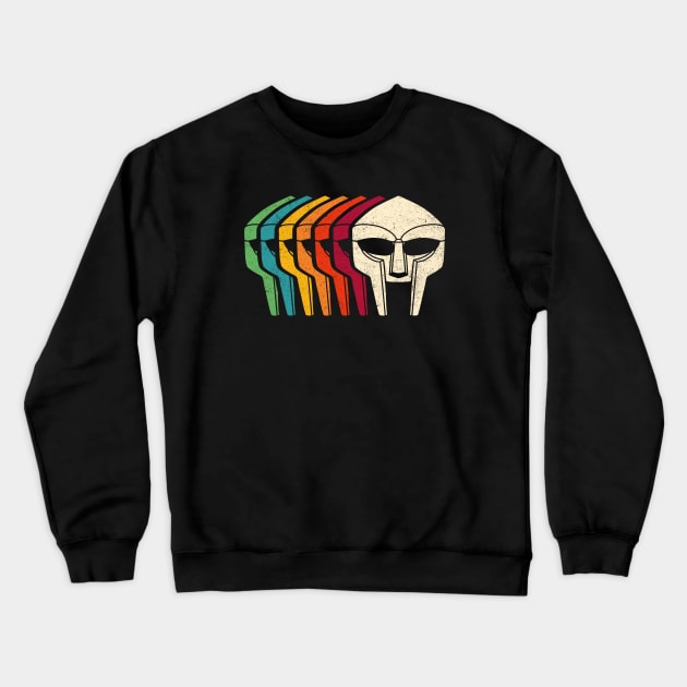 Retro Doom Crewneck Sweatshirt by Zachterrelldraws